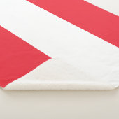 Österreichische Flagge (Österreich) Sherpa Blanket Sherpadecke (3/4)