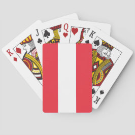 Österreichische Flagge (Österreich) Spielkarten