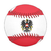 Österreichische Flagge / Österreich Sport / Baseba Baseball (Vorderseite)