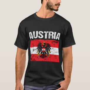 Österreichische Flagge Österreich Wien Adler T T-Shirt