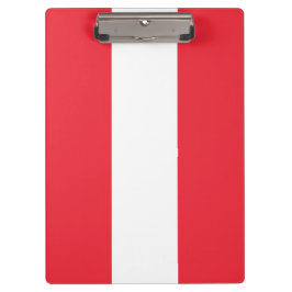 Österreichische Flagge (Österreich) Zwischenablage Klemmbrett