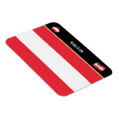 Österreichische Flagge / Österreichische Landesrei Magnet (Rechte Seite)