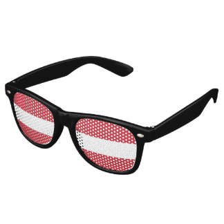 Österreichische Flagge Partybrille