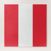 Österreichische Flagge Puzzle (Horizontal)