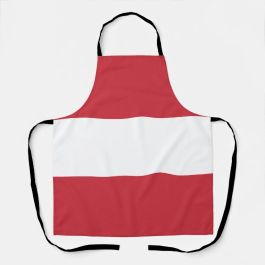 Österreichische Flagge Schürze (Vorderseite)
