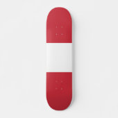 Österreichische Flagge Skateboard (Vorne)