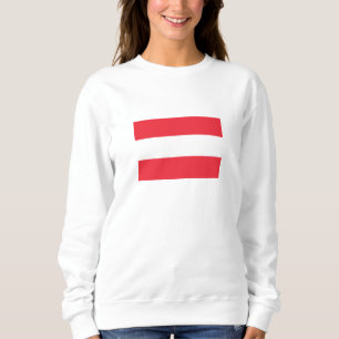 Österreichische Flagge Sweatshirt
