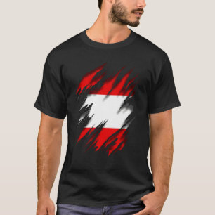 Österreichische Flagge T-Shirt