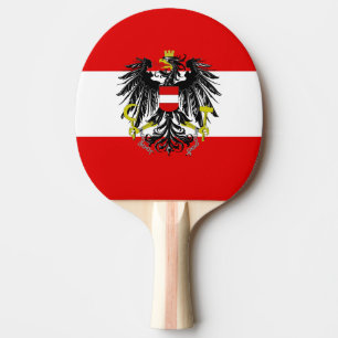 Österreichische Flagge Tischtennis Schläger