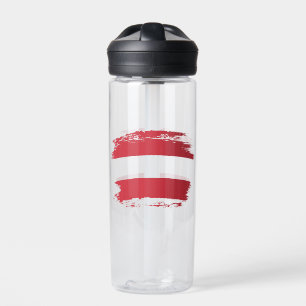 Österreichische Flagge Trinkflasche