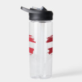 Österreichische Flagge Trinkflasche (Rechts)
