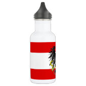 Österreichische Flagge Trinkflasche (Links)