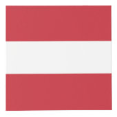 Österreichische Flagge Würfel (Rechts)