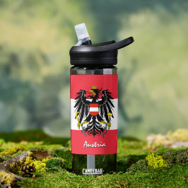 Österreichische Flasche, patriotische österreichis Trinkflasche