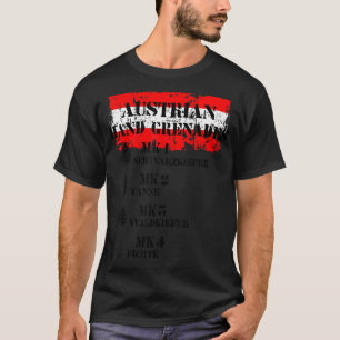 Österreichische Handgranaten - Tannenkiefer und Fi T-Shirt