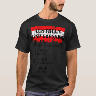 Österreichische Handgranaten - Tannenkiefer und Fi T-Shirt