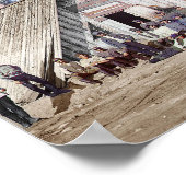 Österreichische Kriegsgefangene - Vintages Foto vo Poster (Ecke)