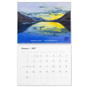 Österreichische Lakescapes - Kalender der bildende (Feb 2027)