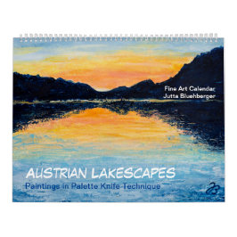 Österreichische Lakescapes - Kalender der bildende