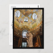 Österreichische Nationalbibliothek Postkarte (Vorne/Hinten)