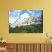 Österreichische Pisten Leinwanddruck (Insitu (Wohnzimmer))