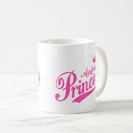 Österreichische Prinzessin Kaffeetasse (VorderseiteRechts)