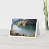 Österreichische Seenlandschaft Karte (Vorderseite)