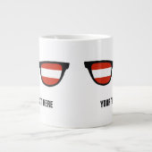 Österreichische Shades-Tasse Jumbo-Tasse (Vorderseite)