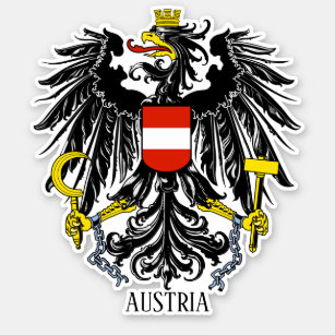 Österreichische Staatsmedaille für Rüstungsgüter Aufkleber