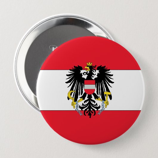 Österreichische Wappen Button (Vorne & Hinten)