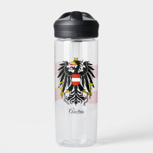 Österreichische Wappen, Flagge, Österreich Trinkflasche