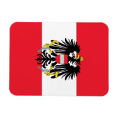 Österreichische Wappen Magnet (Horizontal)