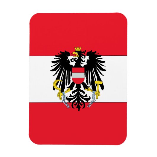 Österreichische Wappen Magnet (Vertikal)