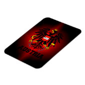 Österreichische Wappen Magnet (Linke Seite)