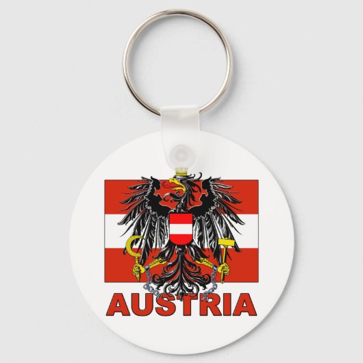 Österreichische Wappen Schlüsselanhänger (Vorderseite)