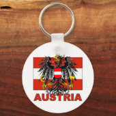 Österreichische Wappen Schlüsselanhänger (Vorderseite)