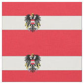 Österreichische Wappen Stoff (Nahaufnahme)
