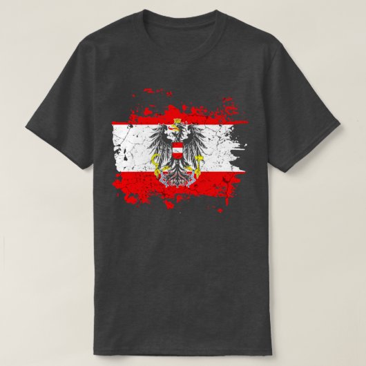 Österreichische Wappen T-Shirt (Design vorne)