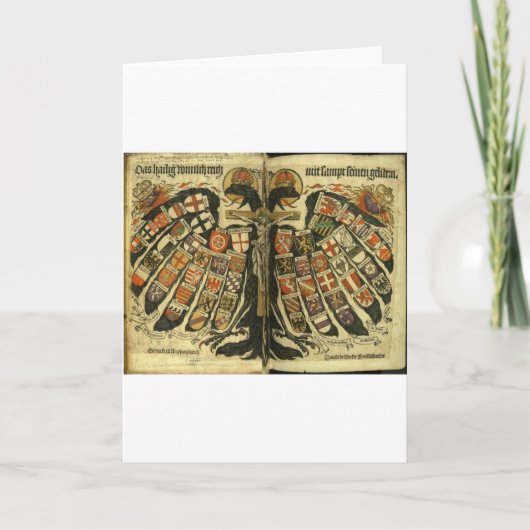 Österreichischer Doppeladler Karte (Vorderseite)