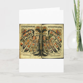 Österreichischer Doppeladler Karte