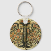 Österreichischer Doppeladler Schlüsselanhänger (Vorderseite)