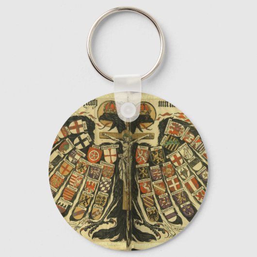 Österreichischer Doppeladler Schlüsselanhänger (Vorderseite)