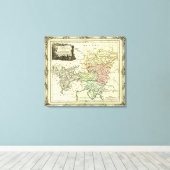 Österreichischer Kreis des Heiligen Römischen Reic Leinwanddruck (Insitu (Holzboden))