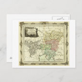 Österreichischer Kreis des Heiligen Römischen Reic Postkarte (Vorne/Hinten)