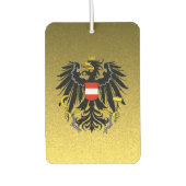 Österreichischer Wappen-T - Shirt Autolufterfrischer (Vorderseite)