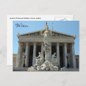 Österreichischer Wein Postkarte (Vorne/Hinten)