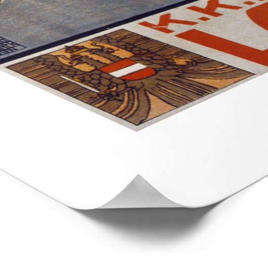 Österreichisches Darlehen aus dem 7. Weltkrieg (we Poster (Ecke)