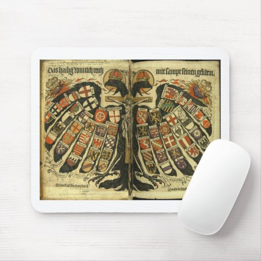Österreichisches doppeltes Eagle Mousepad (Mit Mouse)