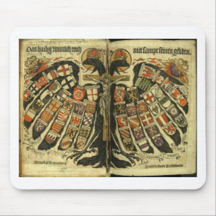 Österreichisches doppeltes Eagle Mousepad