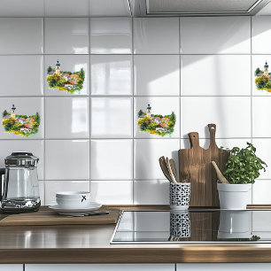 Österreichisches Dorf Fliese